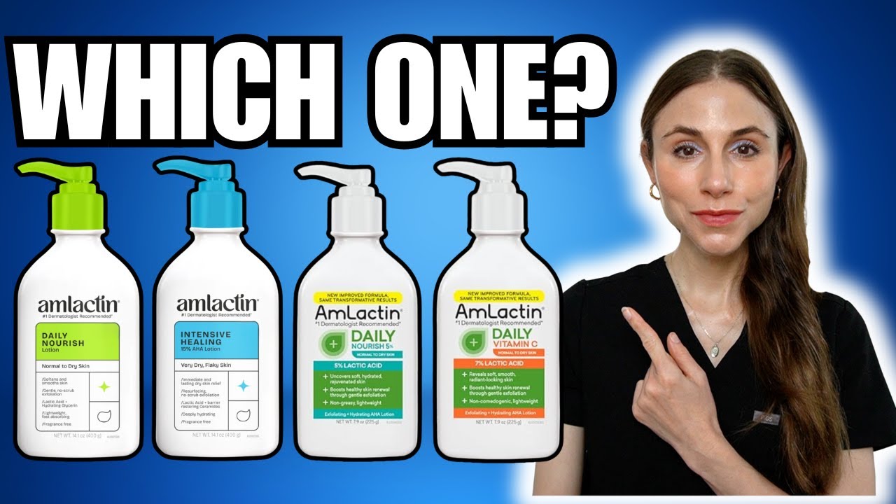 Dermatologist Reviews EVERY AmLactin Lotion. Which One Is Worth It?