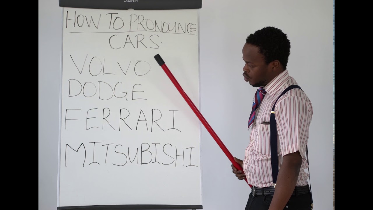 How To Pronounce Cars - Class Two