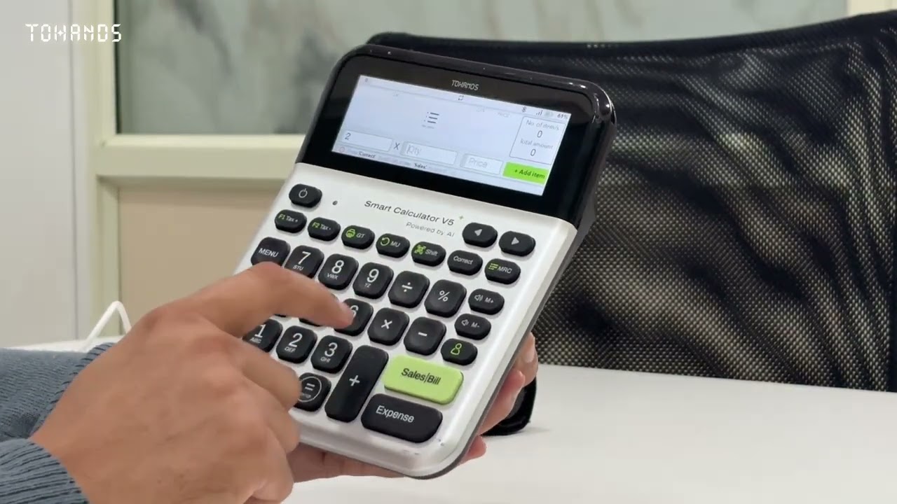 How To Add Inventory And Make Bills With Tohands Smart Calculator V5 | Inventory Management With V5