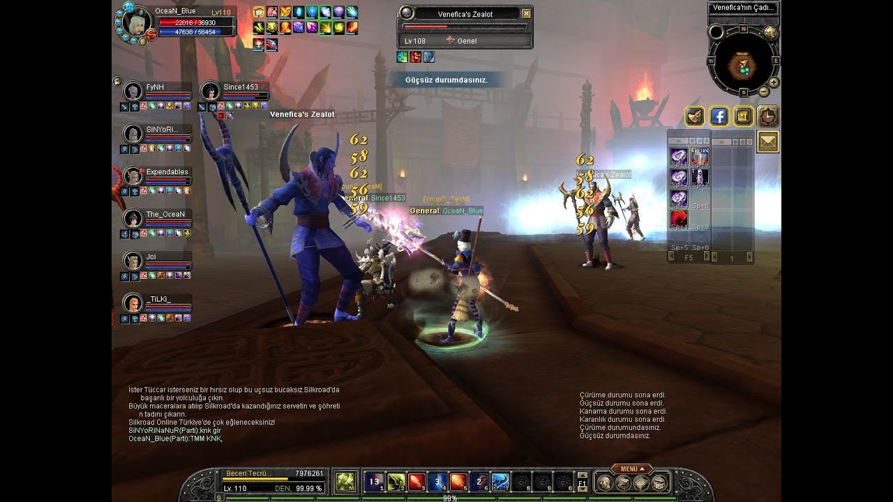 TR SİLKROAD ONLİNE 8'Lİ PARTİ İLE  FGW YAPTIK ELİMİZ BOŞ DÖNDÜK.