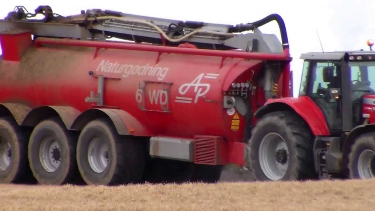 Massey Ferguson 8480+AP 25 in Denmark 2013