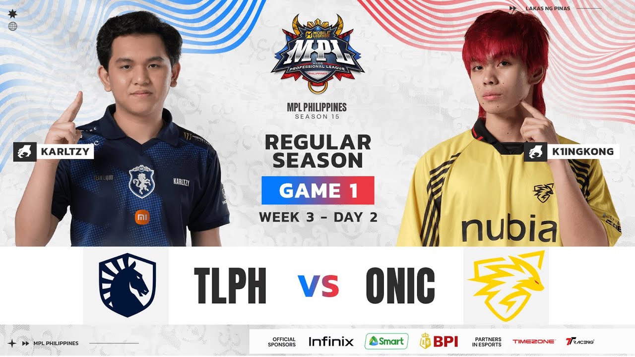 MPL PH S15 - W3D2 - TLPH VS ONIC GAME 1