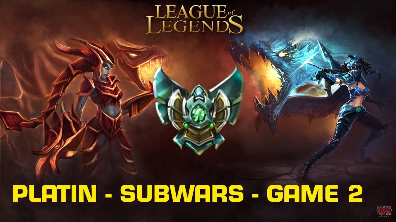 SUBWARS: Letsreadsmallbooks VS Gotti255 - Game 2 [PLATIN]