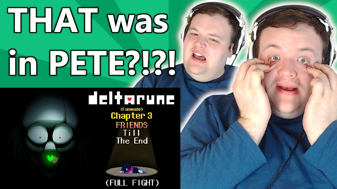 Глава 3 Deltarune - Друзья до конца (фанатская работа) - @PootStablook | Реакция Fort_Master