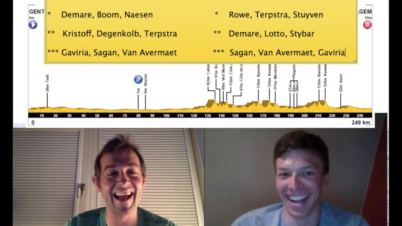Gent-Wevelgem preview with Oli Naesen