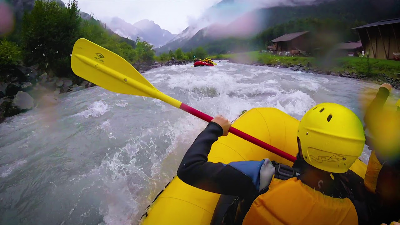 Alan's Events - River Rafting on the Lütschine in Interlaken, July 2018