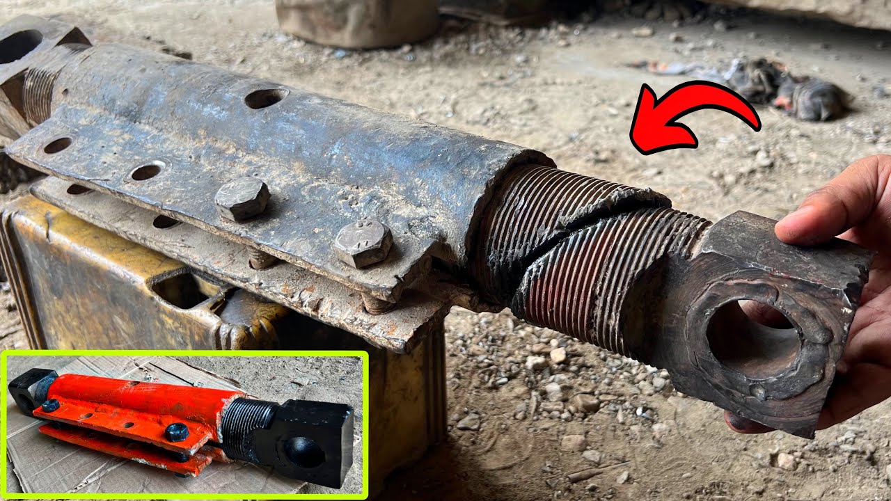 Truck Balancing Rod Broke in Pen Shape, How Was This Challenging Repair Solved | Unique Solution