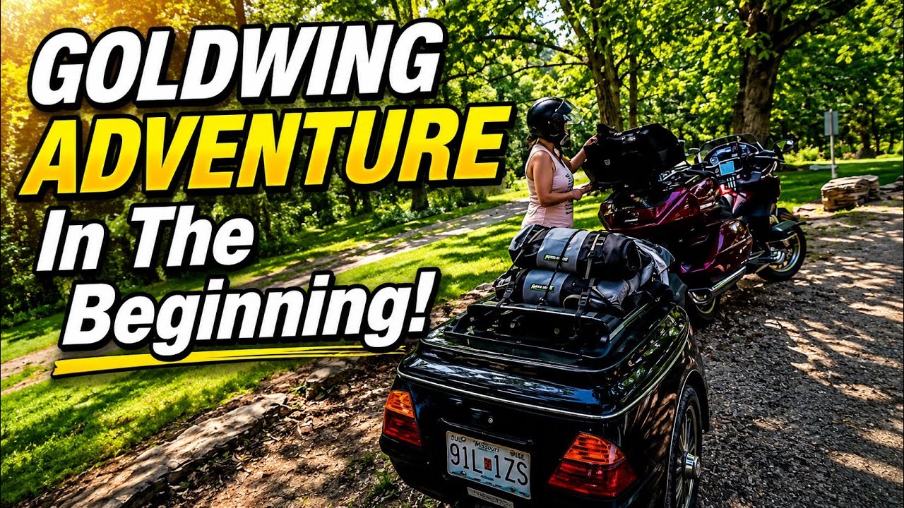 New Adventure Honda Goldwing Camping Sena Intercoms 50C (S1 - E1) 2023 DCT Tour