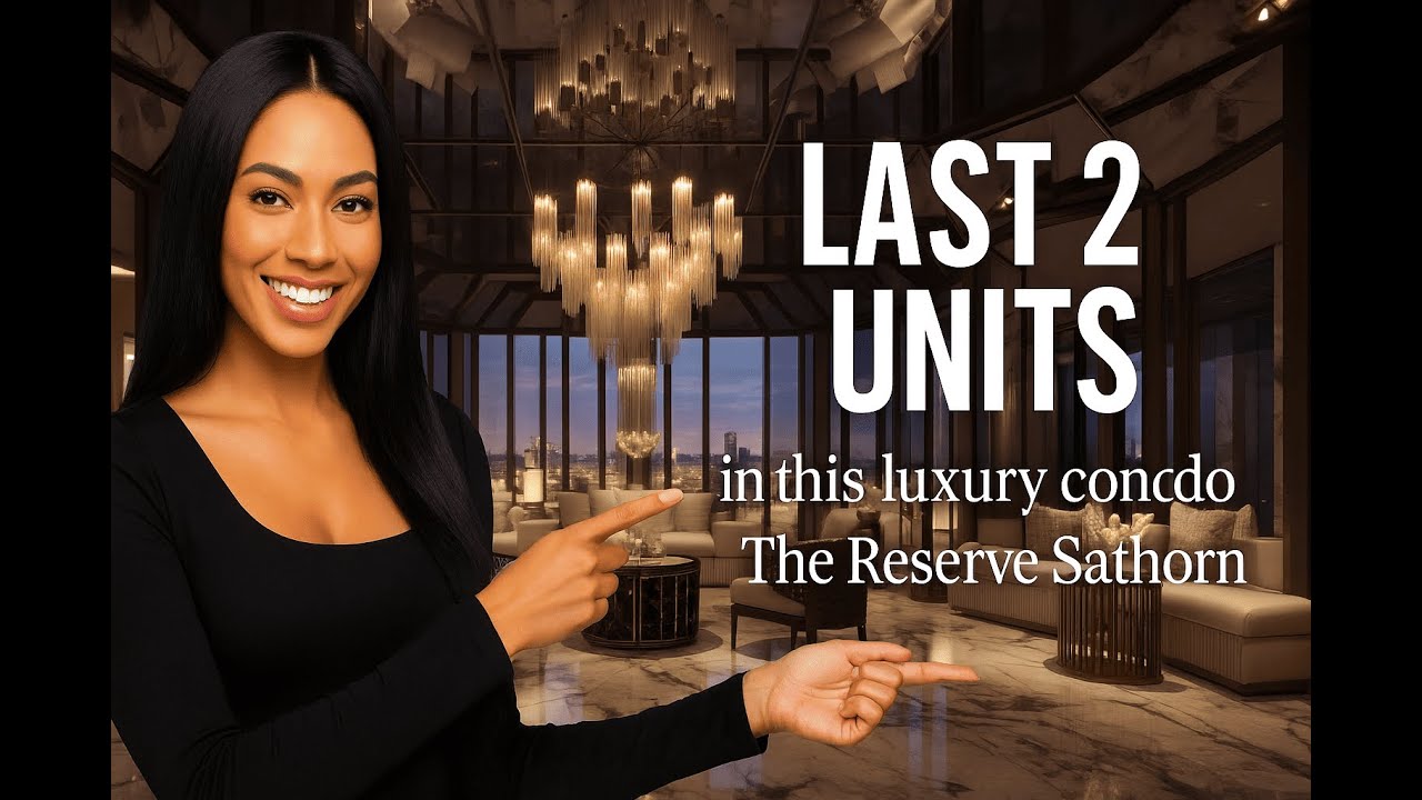 LAST 2 UNITS! Bangkok Luxury Condo Tour 🏙️ | The Reserve Sathorn | 2BR Residences with Khela