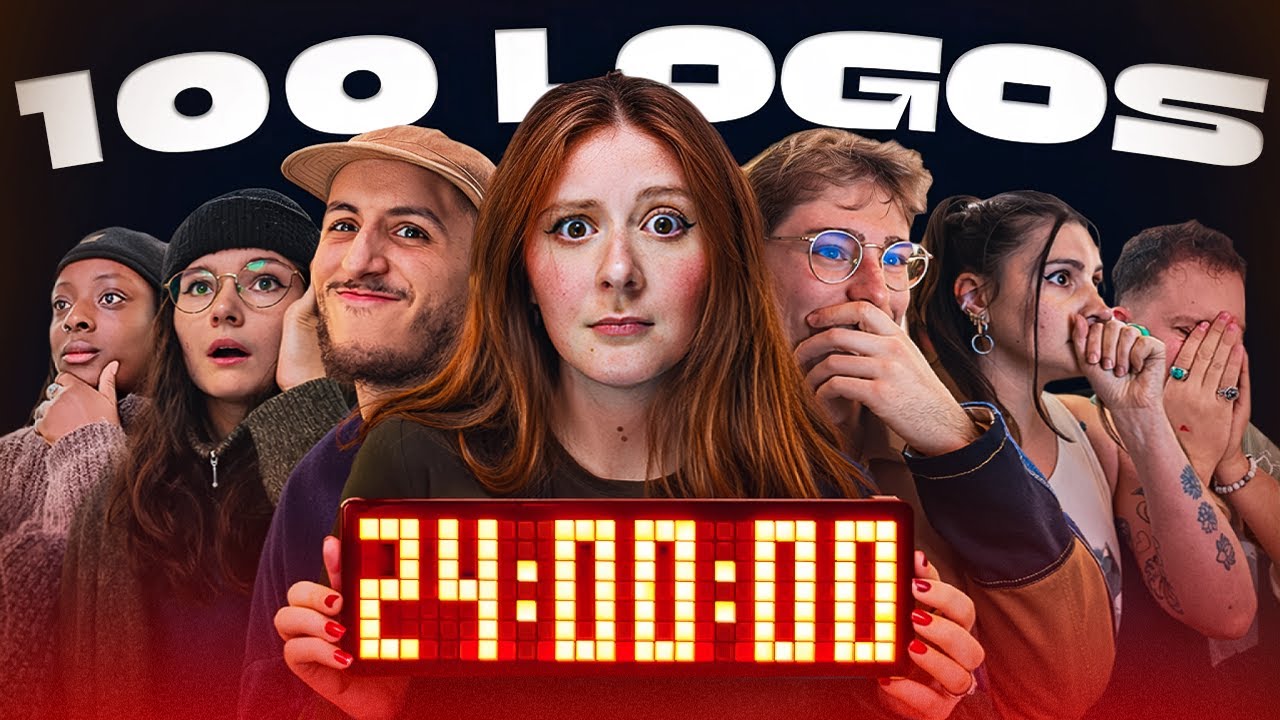 VOUS AVEZ 24H POUR FAIRE 100 LOGOS !