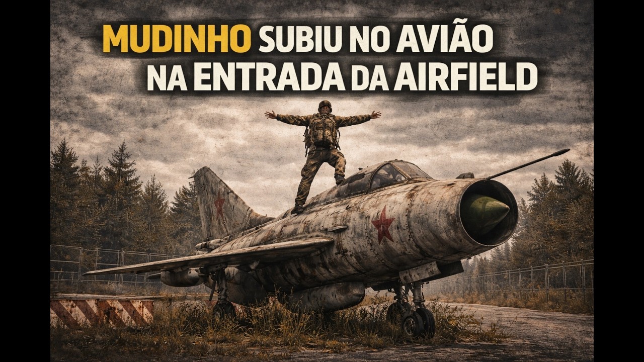 Mudinho subiu no Avião na chegada do airfield day #gameplay #dayz #zombie