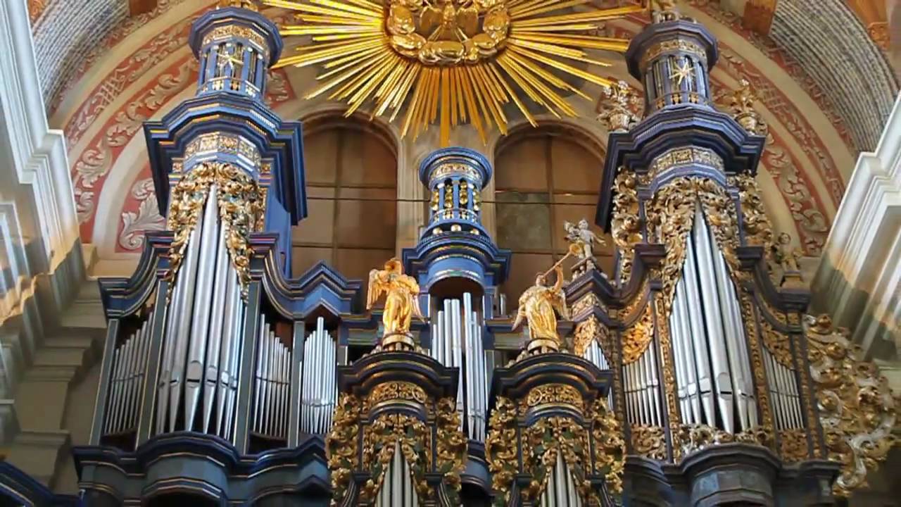 Święta Lipka - Polonez - Pożegnanie Ojczyzny organy (HD) EOS 500D