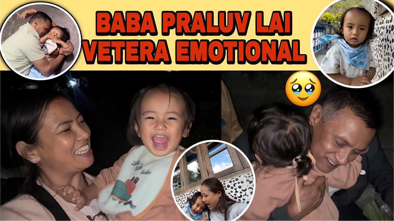Baba Praluv Lai Dekhera Emotional hunu vayo 🥹 Mummy Baba Back From Vellore 🏥 