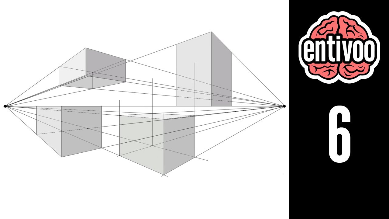 Aprende a dibujar perspectiva a dos punto de fuga