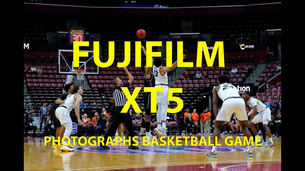 Fujifilm XT5  Photographs Basketball Game