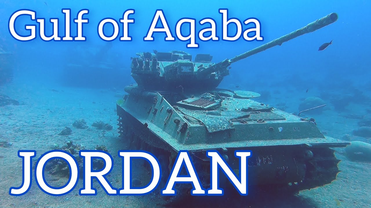 🇯🇴 First Underwater Military Museum Dive Site in Aqaba, JORDAN