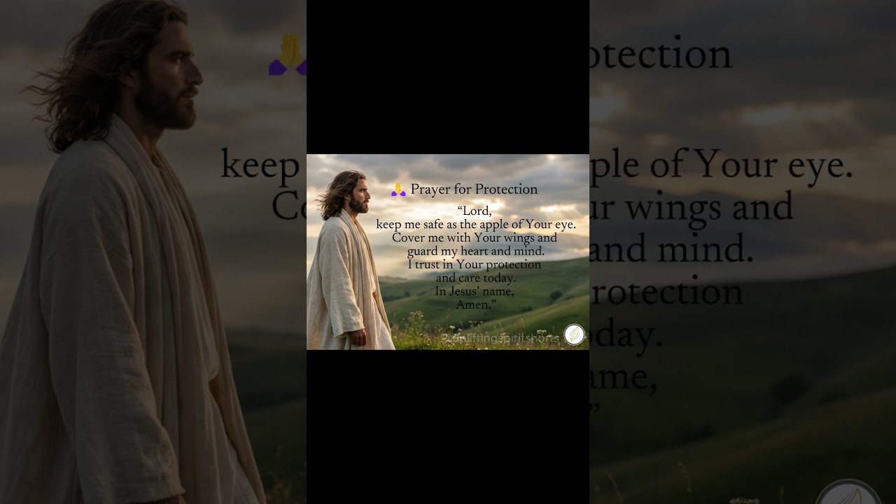 Psalm 17:8 🕊️ Keep Me Safe Under Your Wings 