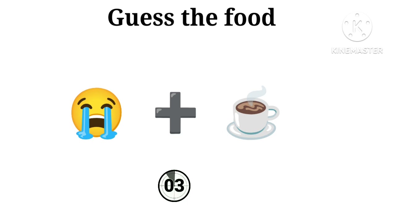 Guess the food by emoji