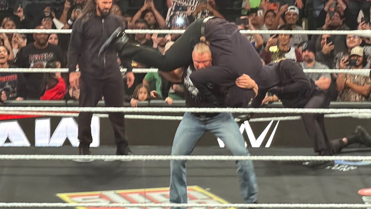 Brock Lesnar Returns, Destroys Everyone - WWE Raw 3/16/2026