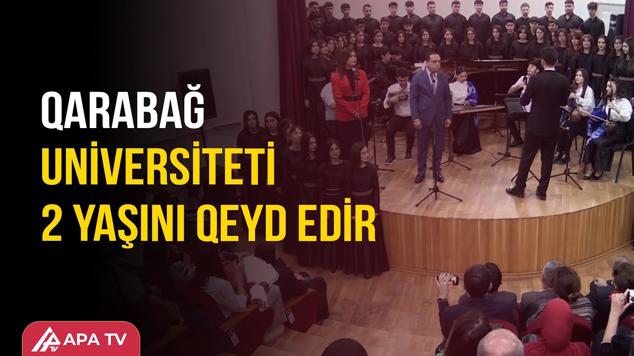 Qarabağ Universitetinin 2 illiyi qeyd olundu &ndash; APA TV