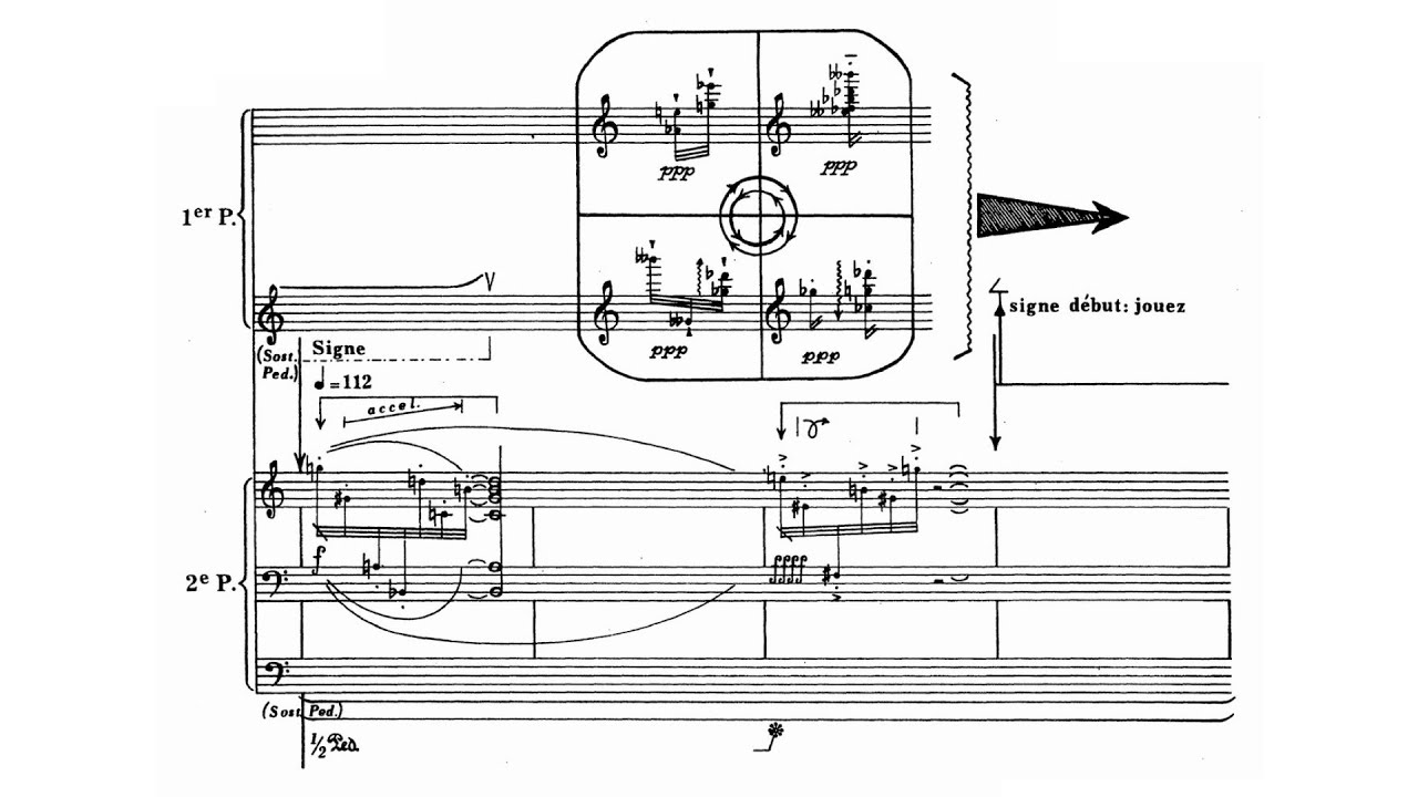 Pierre Boulez - Structures II (Audio + Score)