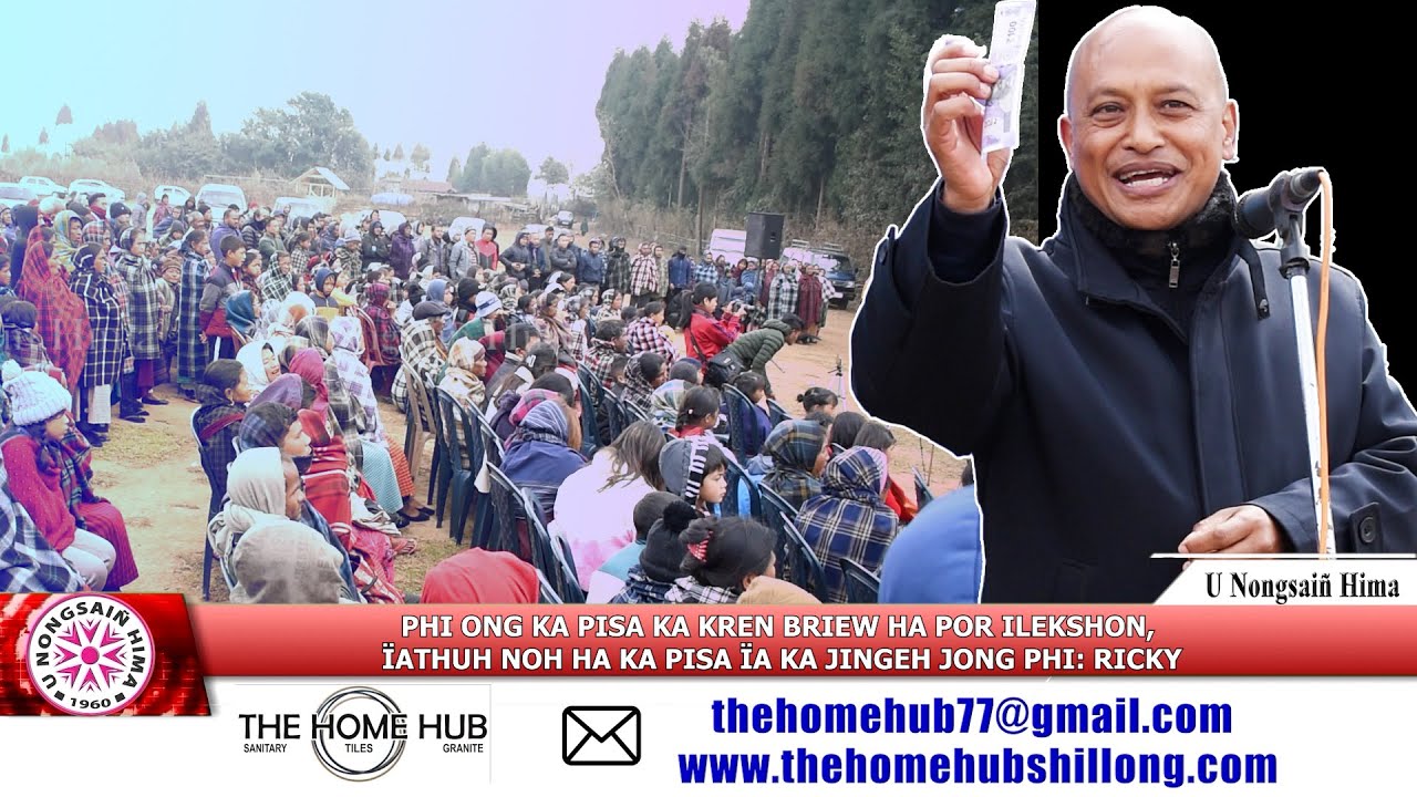 PHI ONG KA PISA KA KREN BRIEW HA POR ILEKSHON, ÏATHUH NOH HA KA PISA ÏA KA JINGEH JONG PHI: RICKY