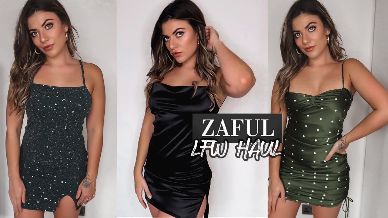 ZAFUL LONDON FASHION WEEK HAUL AND TRY ON