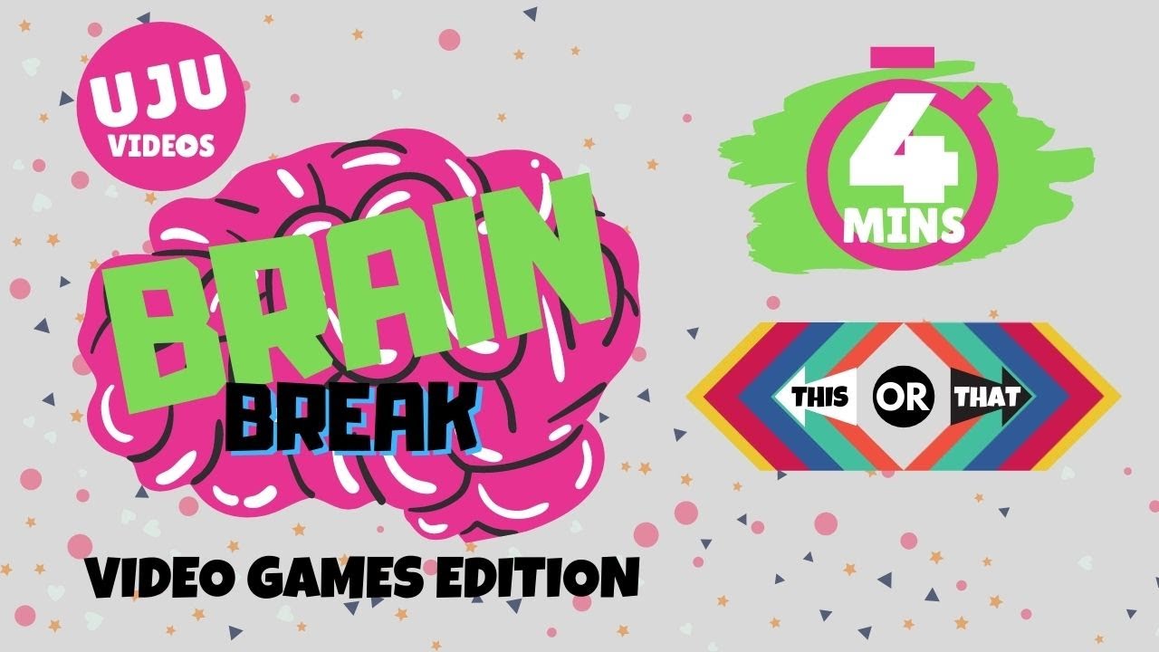 Brain Break - THIS or THAT Energizer Game 3 VIDEO GAMES Edition