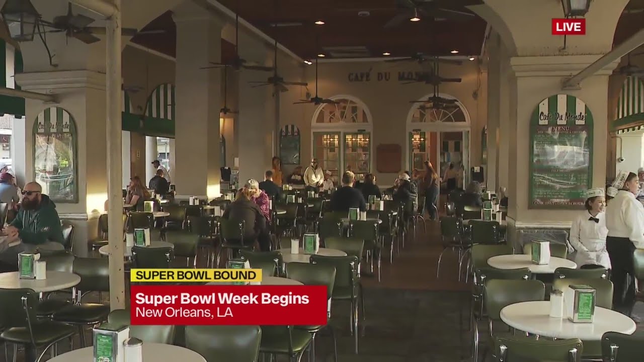 Super Bowl week kicks off in New Orleans