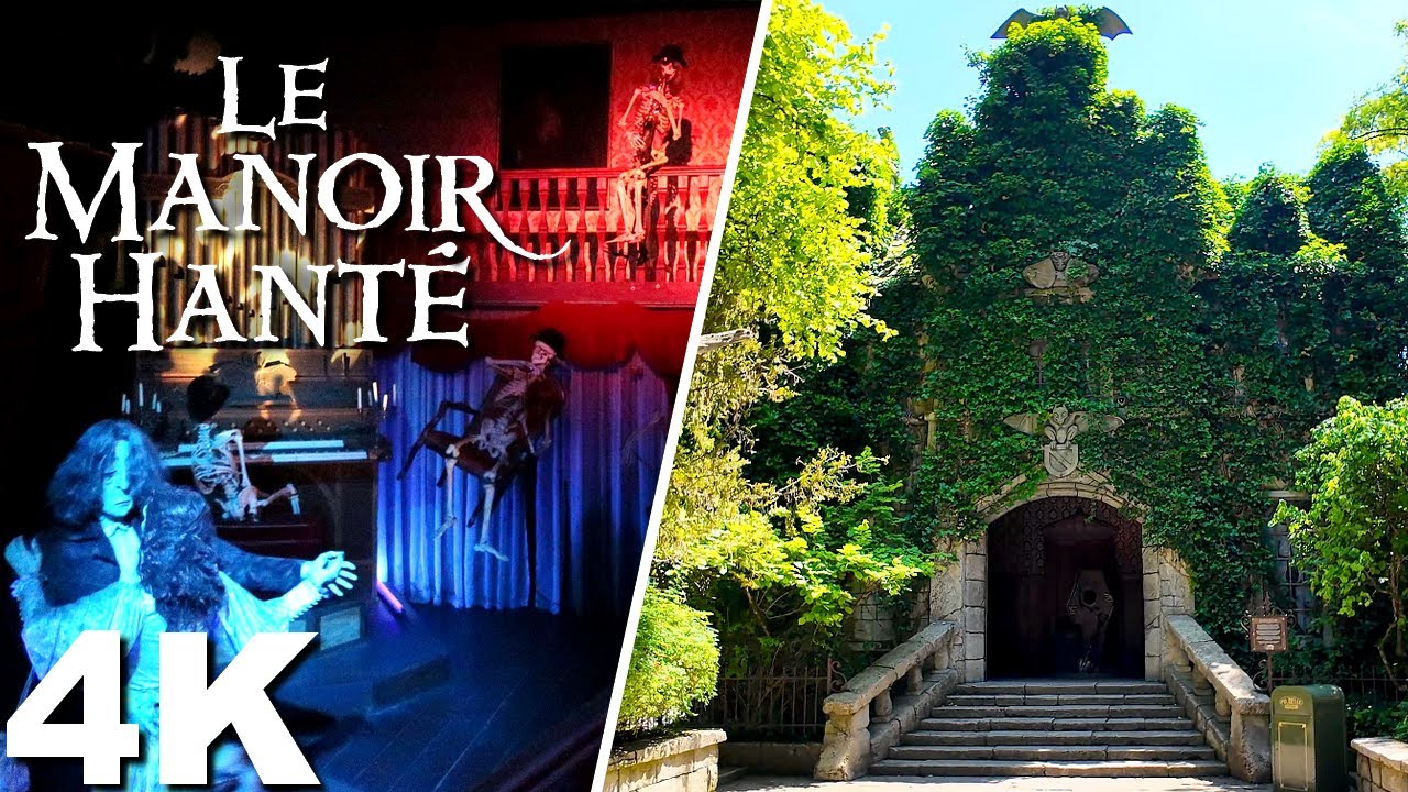 Disney's Haunted Mansion FRENCH RIP-OFF : Le Manoir Hanté [On-Ride 4K POV] - Nigloland