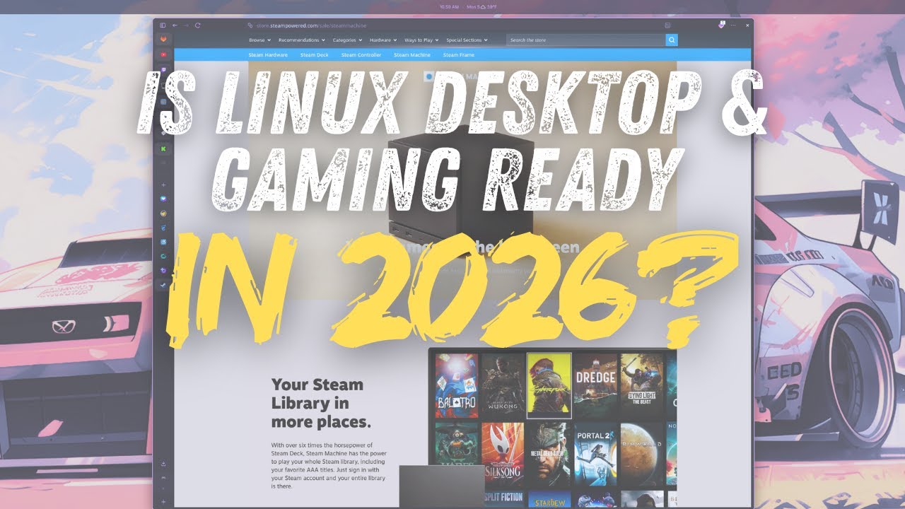 Наконец-то! Год настольных компьютеров и игр | Каким будет Linux в 2026 году