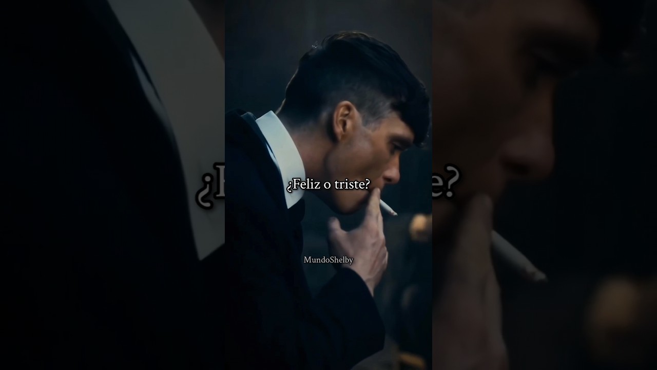 &iquest;Feliz o triste? 💔 #dolor #frases #tomasshelby