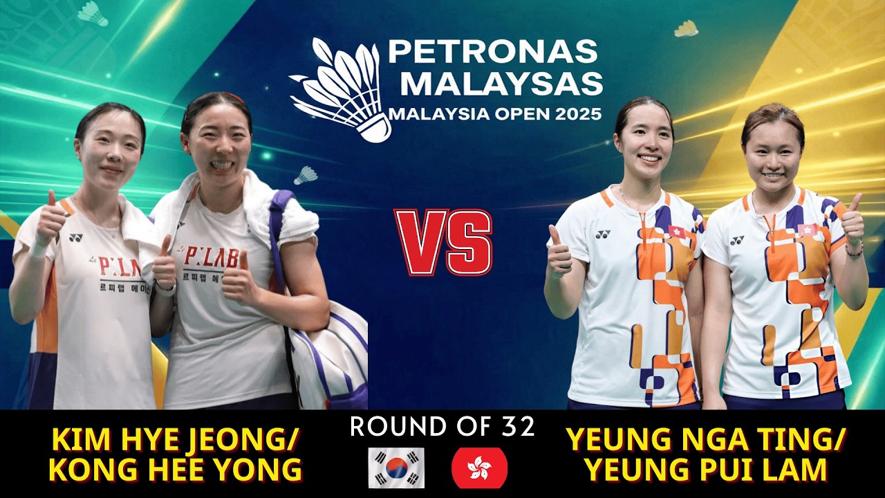 🔥 UNSTOPPABLE POWER 🔥 Kim Hye Jeong/Kong Hee Yong (KOR) vs Yeung Nga Ting/Yeung Pui Lam | Full Score