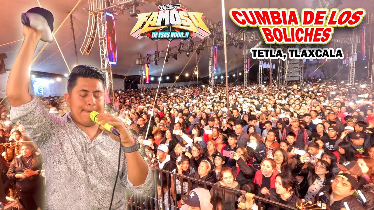 🎳 La Nueva Cumbia De Los Boliches - Sonido Famoso - Tetla Tlaxcala - Lleno Total