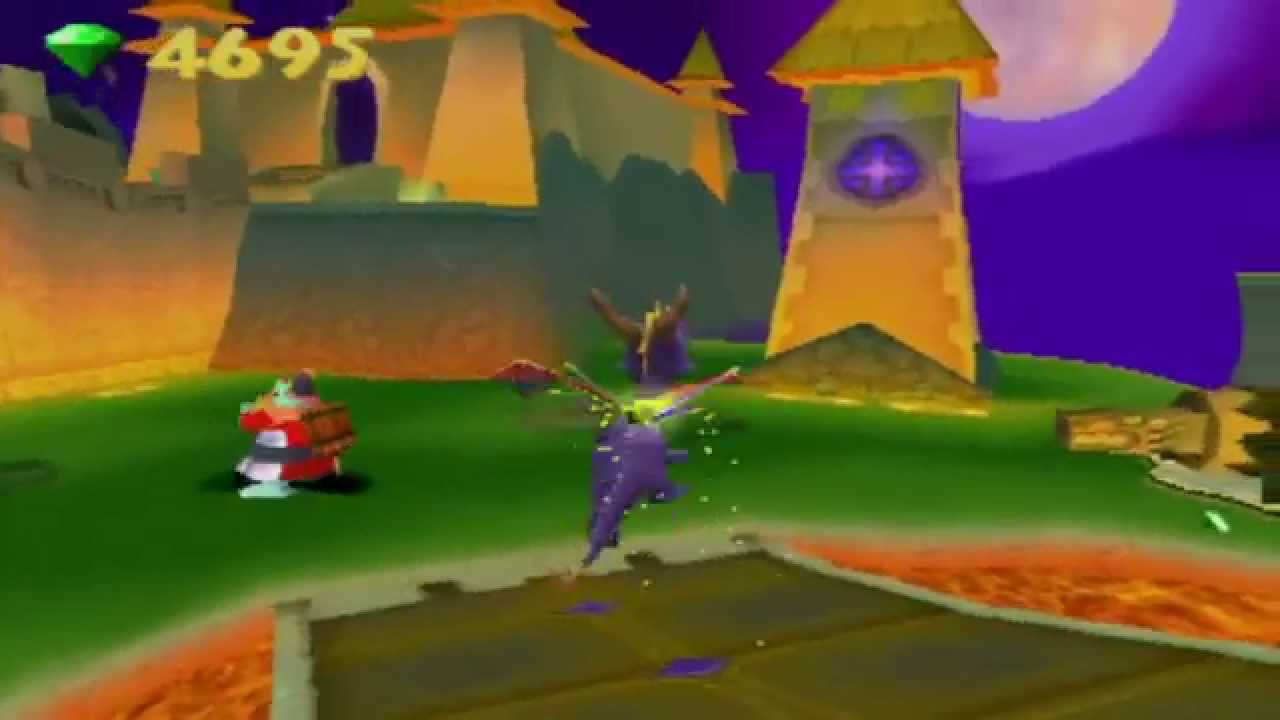 Spyro 3: Year of the Dragon (PS1) ✮ 20 ✮ Fireworks Factory [1]