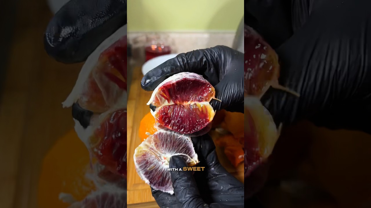 Not your ordinary orange 🩸 |  Did you know this about blood oranges? 2024 #health #fruit #facts
