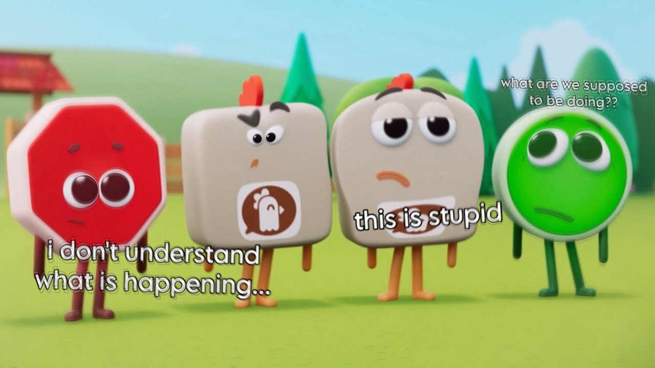 I edited a Wonderblocks episode because Secret Agent Chicken is out of her mind