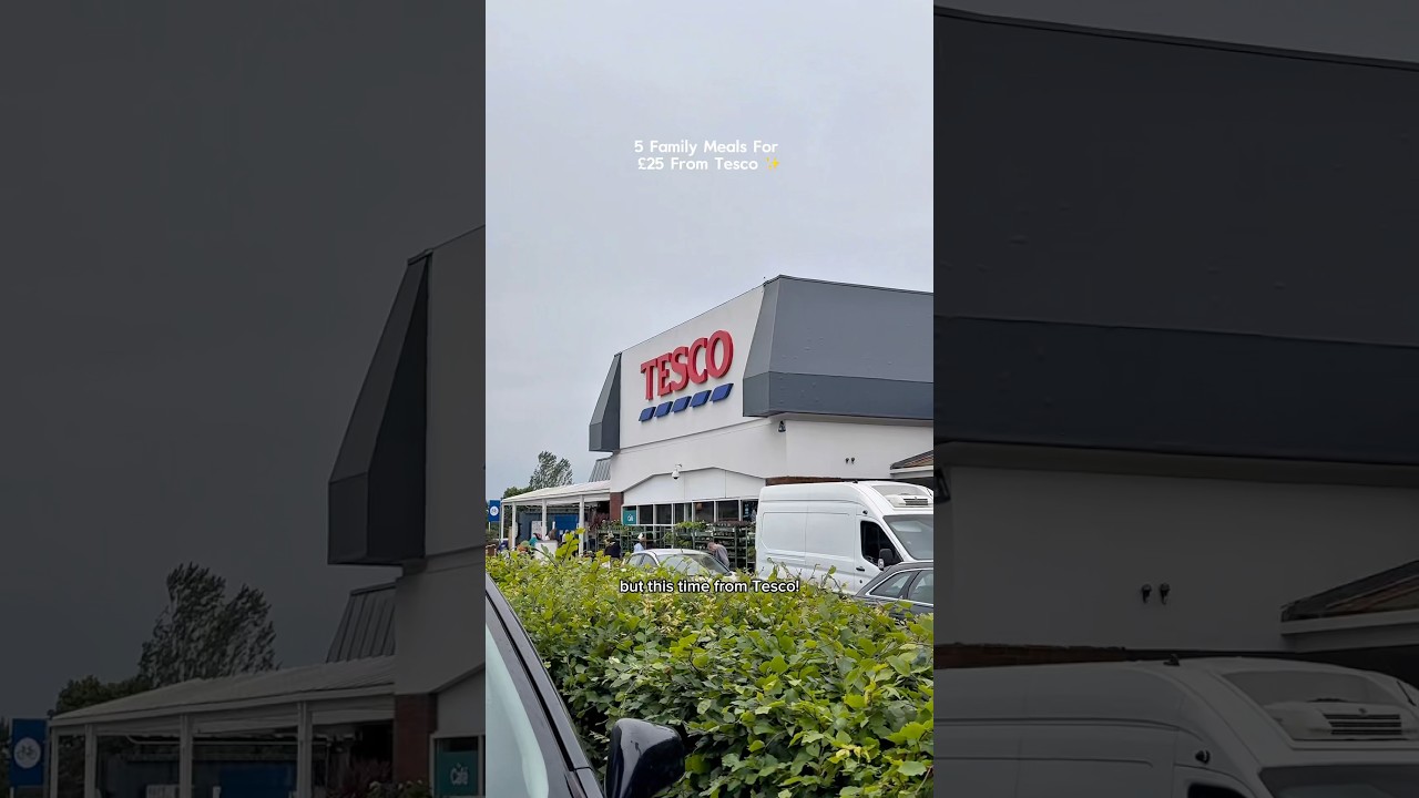 5 семейных обедов за 25 фунтов стерлингов от Tesco ✨