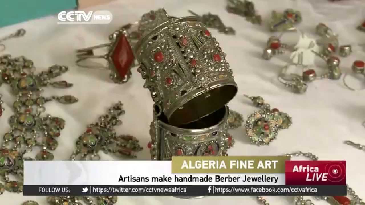 Algerian artisans make handmade Berber jewellery