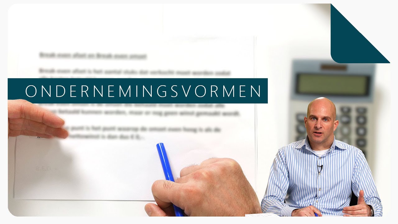 Ondernemingsvormen