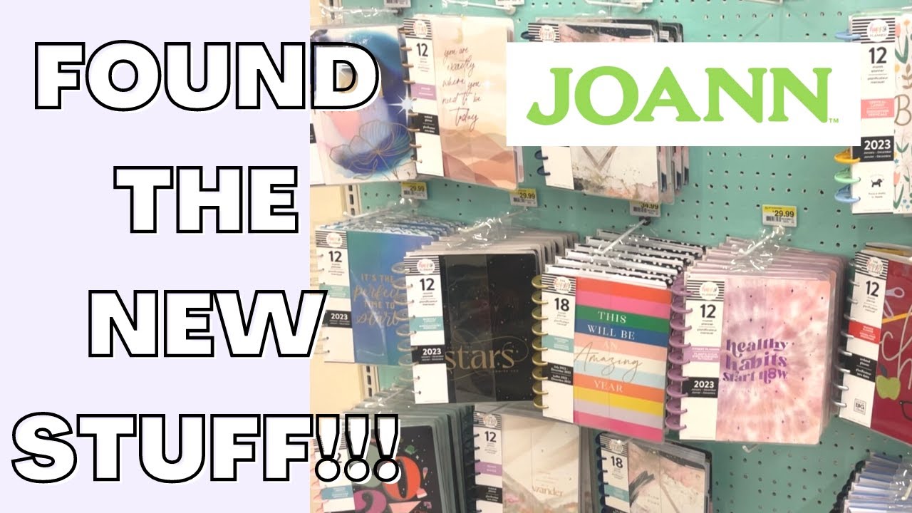 COME SHOP WITH ME | NEW HAPPY PLANNER FALL RELEASE ITEMS AT JOANN