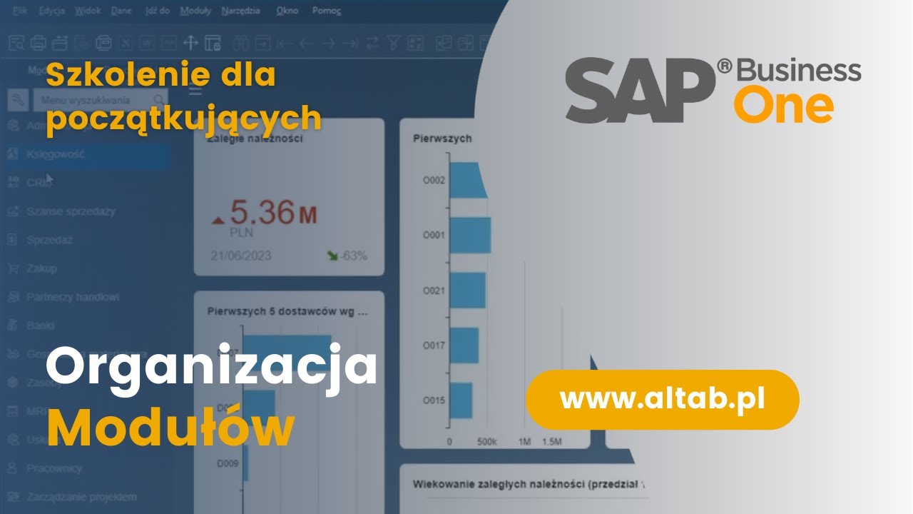 Szkolenie SAP B1: Jakie moduły są w SAP Business One?