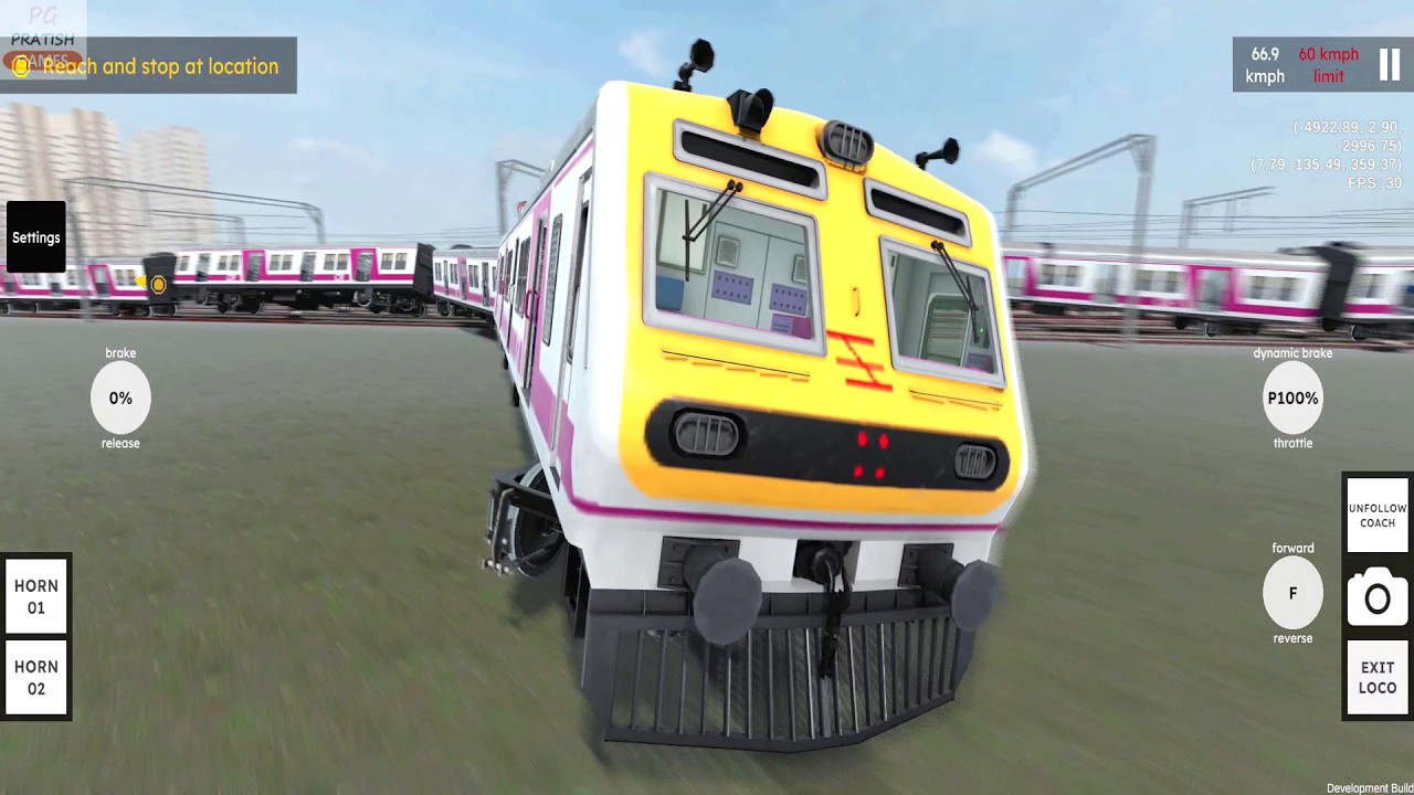 Mumbai Local Train Race in RG Train Tech Demo Android Gameplay | Mumbai Local Train Game Download
