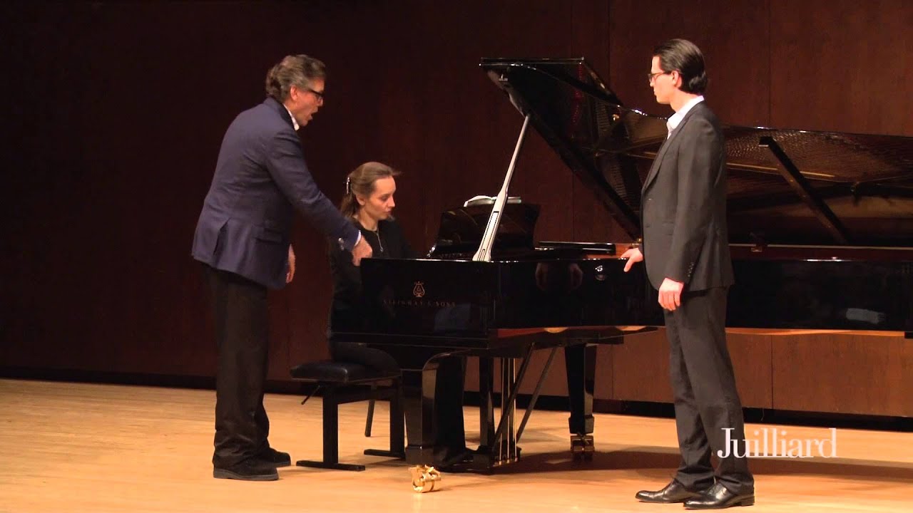 Thomas Hampson Master Class, January 28, 2015: William Goforth & Valeriya Polunina