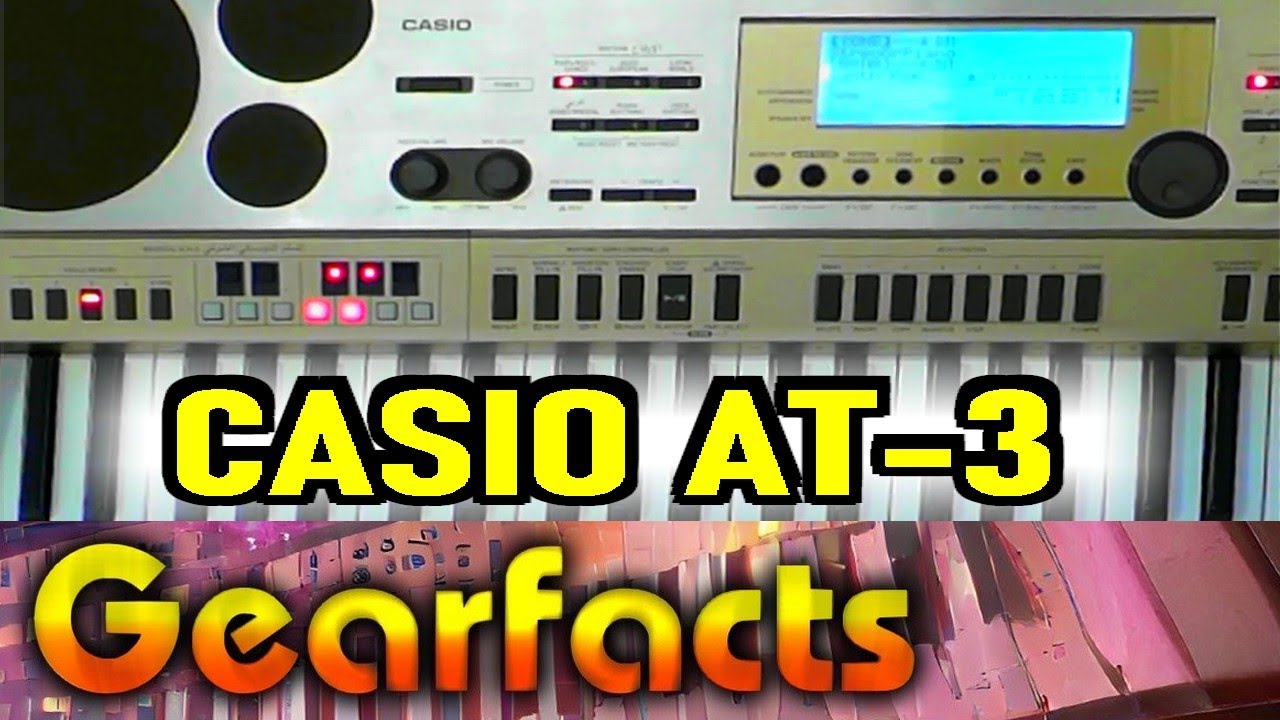Fascinating Casio AT-3 Microtonal Keyboard with great sounds!
