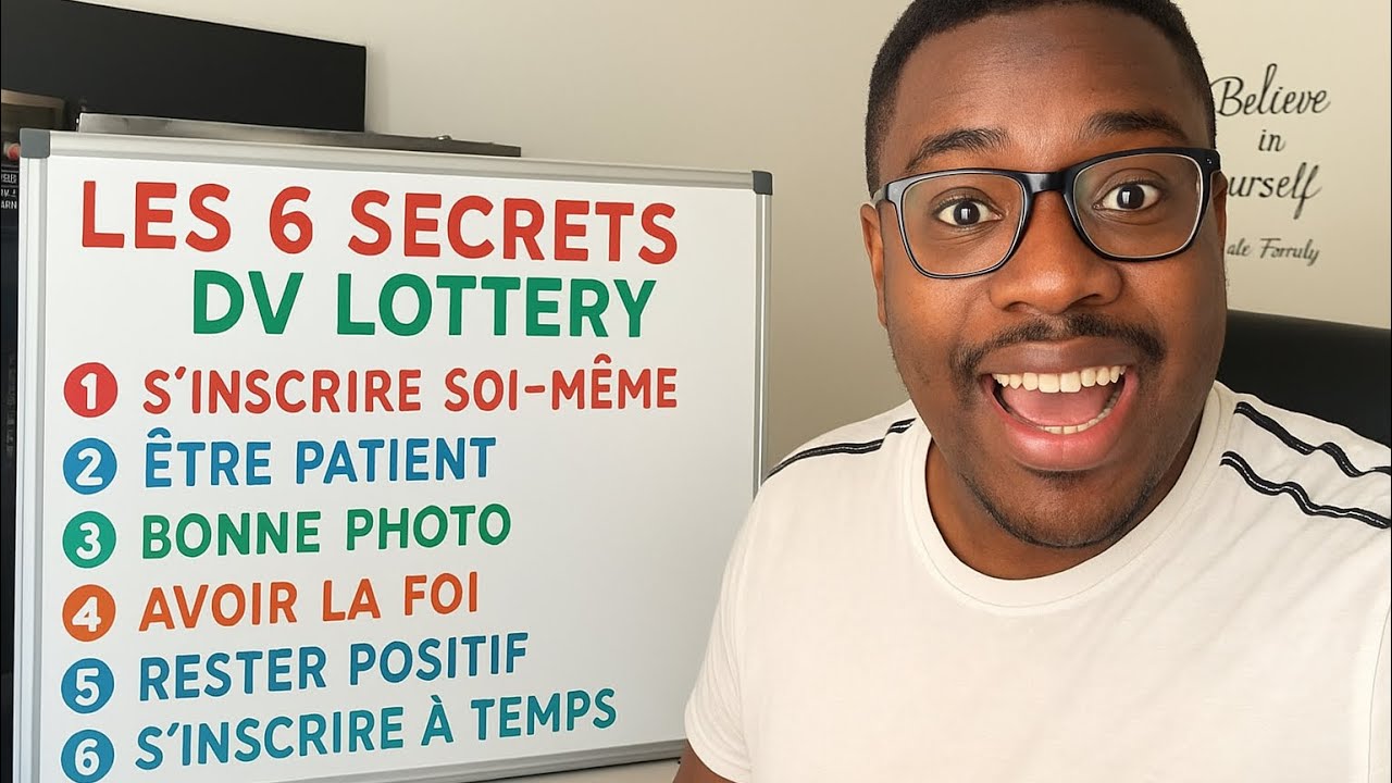 ENFIN DV LOTTERY 2027 JE VOUS DÉVOILE LES SECRETS GRATUITEMENT 