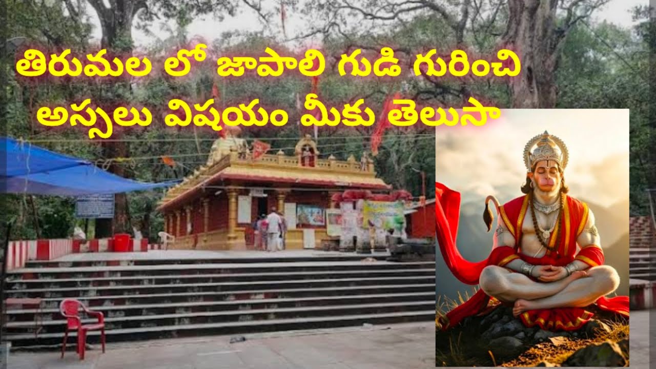 Thirumala Shri Japaali Anjaneyaswamy Temple #devotional #thirumala #hanumantemple #thirupathi 