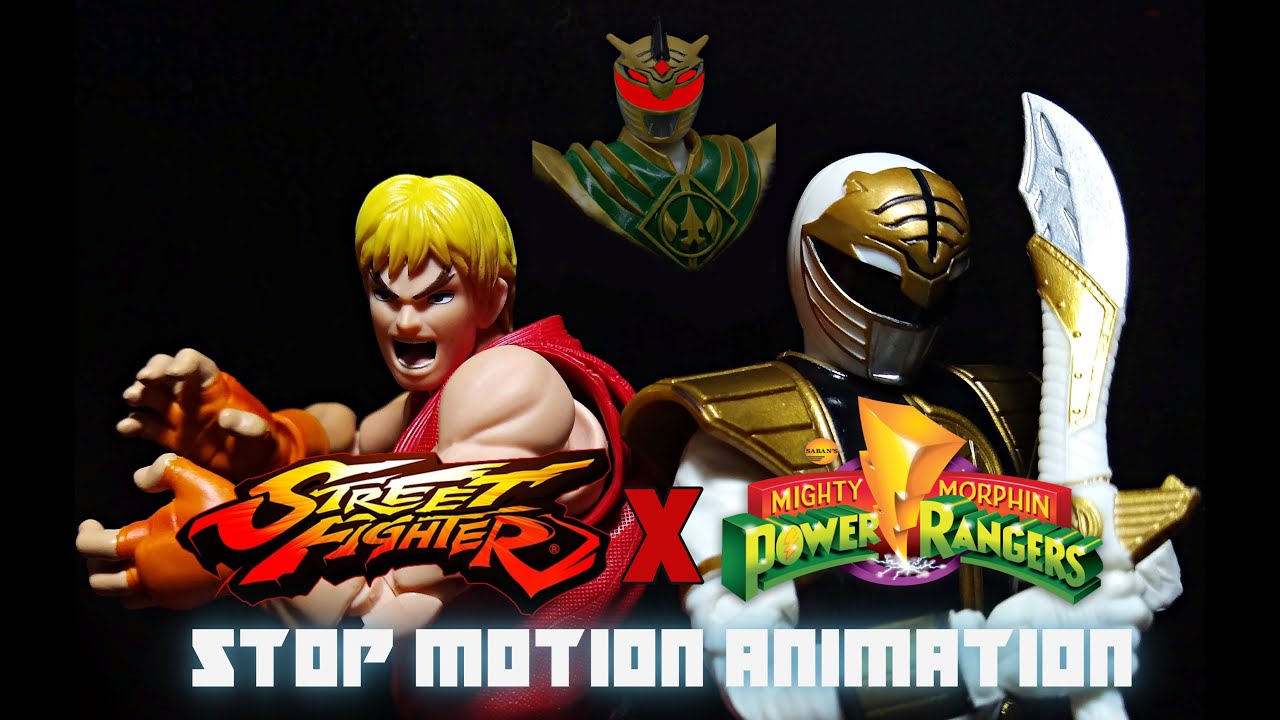 Street Fighter X Power Rangers Stop Motion Animation (FTB Season 3 Premiere)