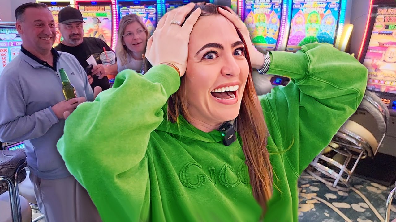 Our LUCKIEST GAMBLING MORNING EVER Shocked the ENTIRE Casino!!