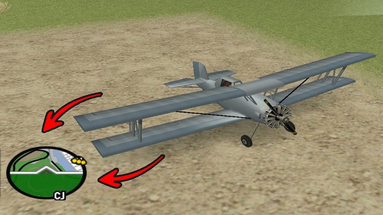 GTA San Andreas Crop Duster Plane Location